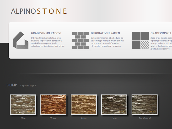 AlpinoStone Decorative Enterior stone